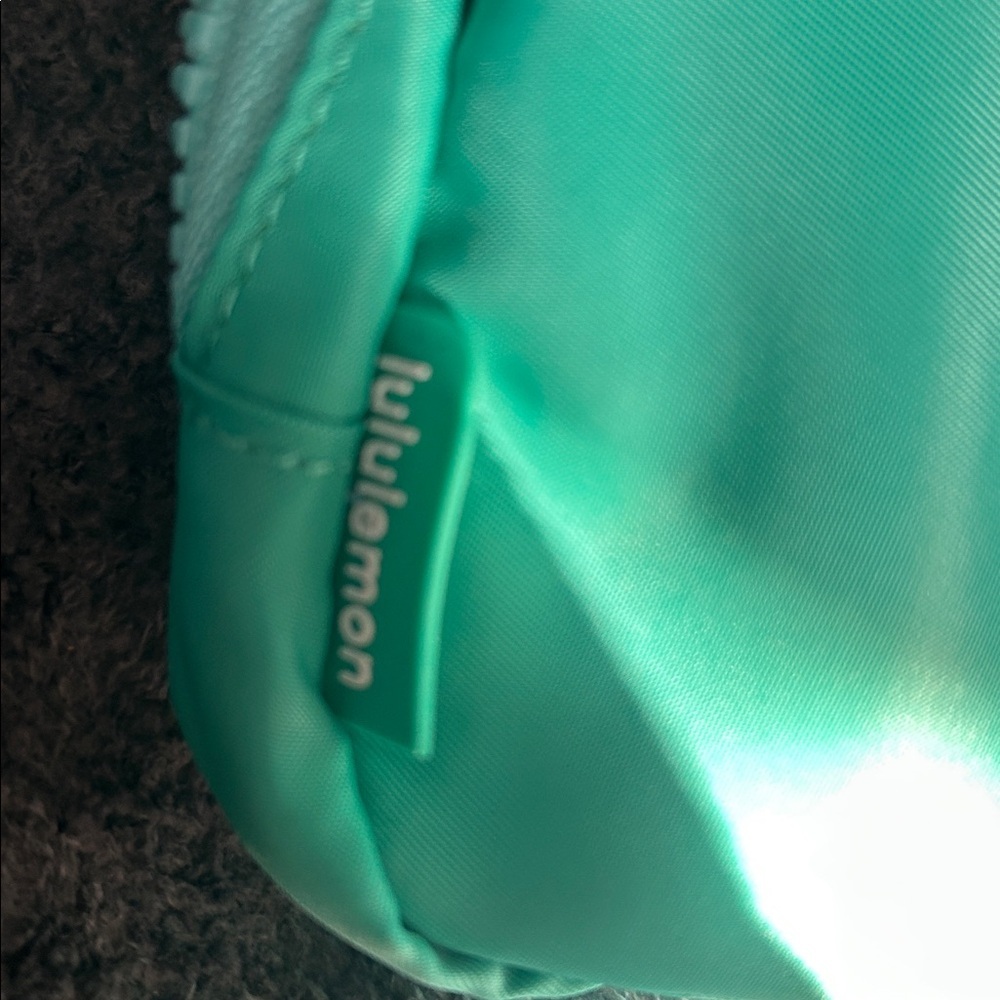 Lululemon NWT PARADISE Green belt bag. Silver hardware. - Picture 6 of 6
